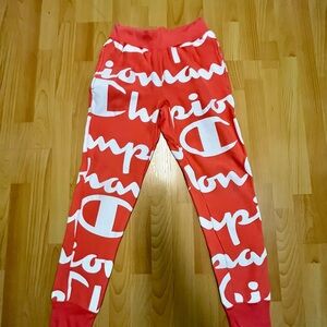 Champion printed sweatpants.